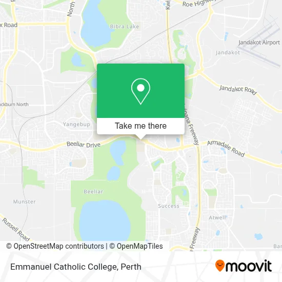 Mapa Emmanuel Catholic College
