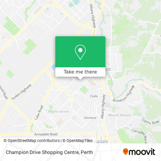 Champion Drive Shopping Centre map