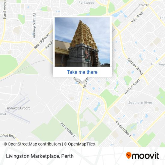 Mapa Livingston Marketplace
