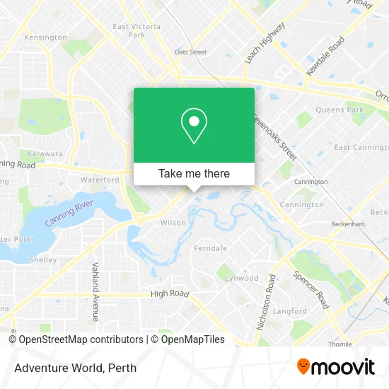 Adventure World map
