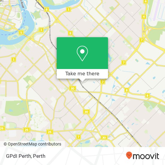 GPdI Perth map
