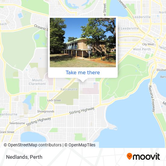 Mapa Nedlands