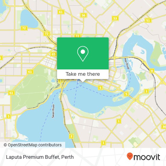 Laputa Premium Buffet map