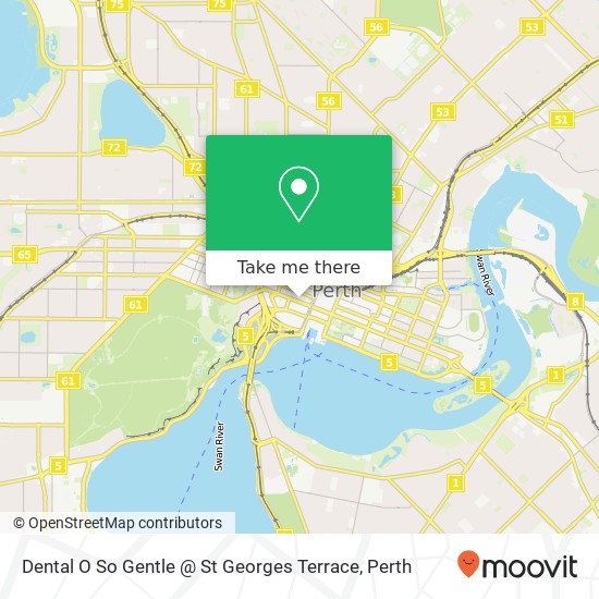 Dental O So Gentle @ St Georges Terrace map