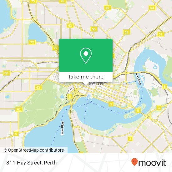 811 Hay Street map