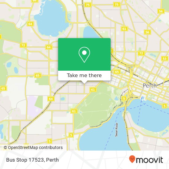 Bus Stop 17523 map