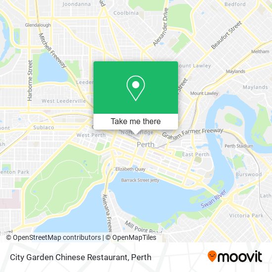 City Garden Chinese Restaurant map