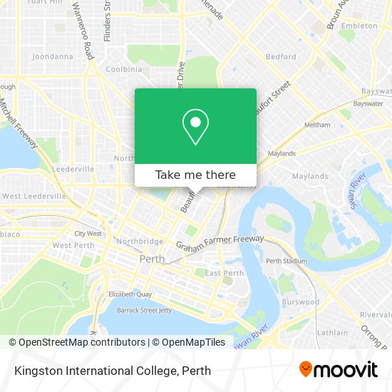 Kingston International College map