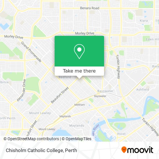 Chisholm Catholic College map