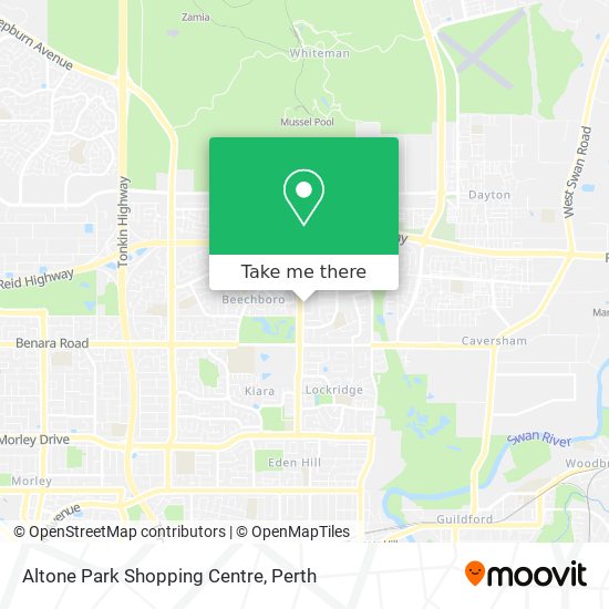 Altone Park Shopping Centre map