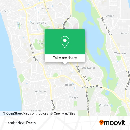 Heathridge map