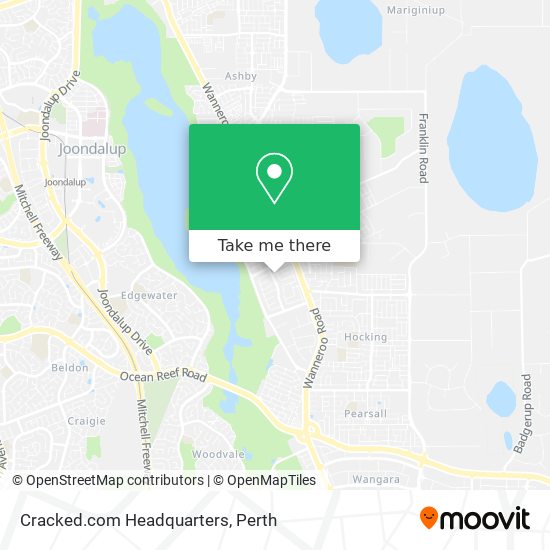 Cracked.com Headquarters map