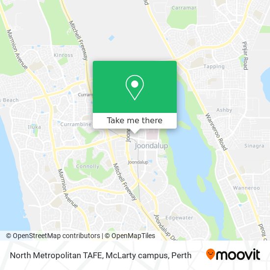 North Metropolitan TAFE, McLarty campus map