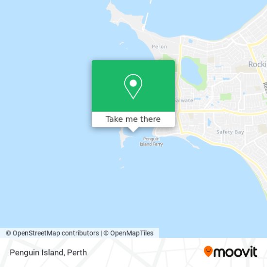 Penguin Island map