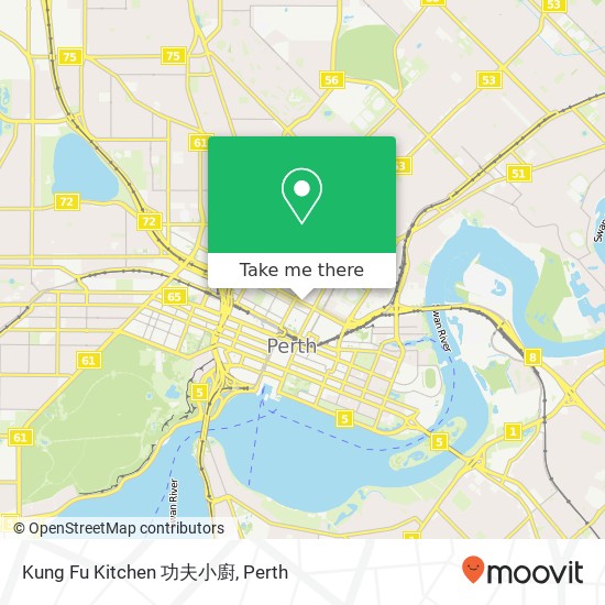 Kung Fu Kitchen 功夫小廚 map