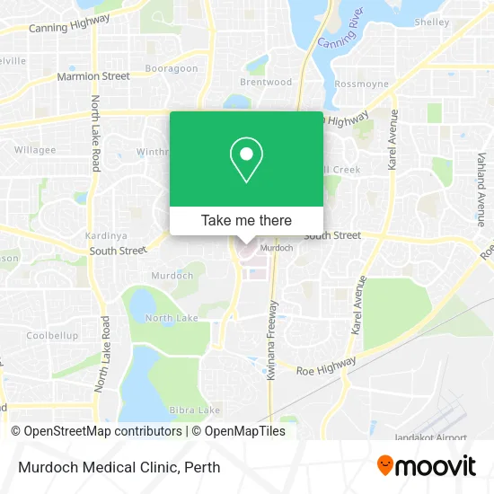 Murdoch Medical Clinic map