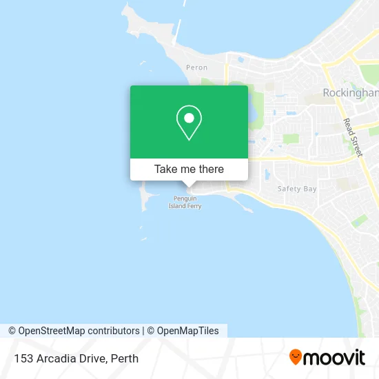 Mapa 153 Arcadia Drive