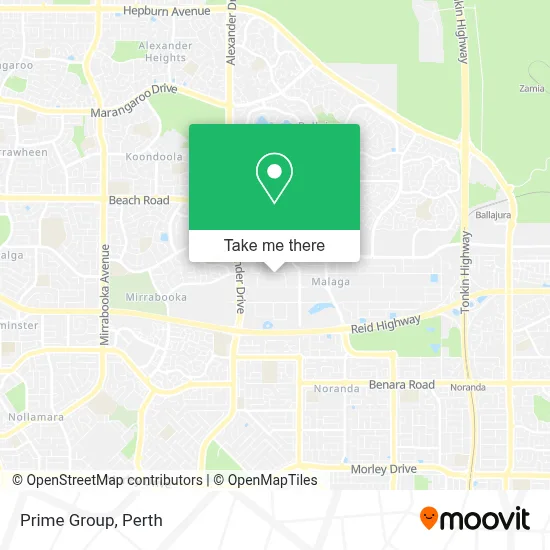 Mapa Prime Group