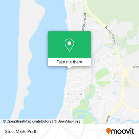 Mapa Steel Mark