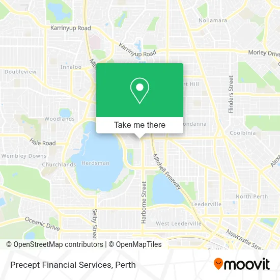 Mapa Precept Financial Services