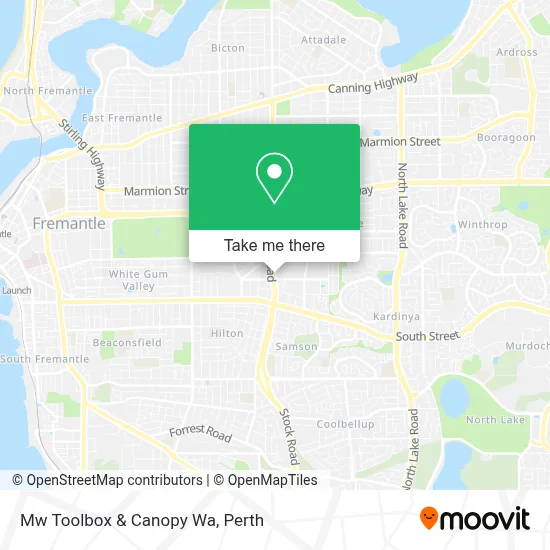 Mapa Mw Toolbox & Canopy Wa