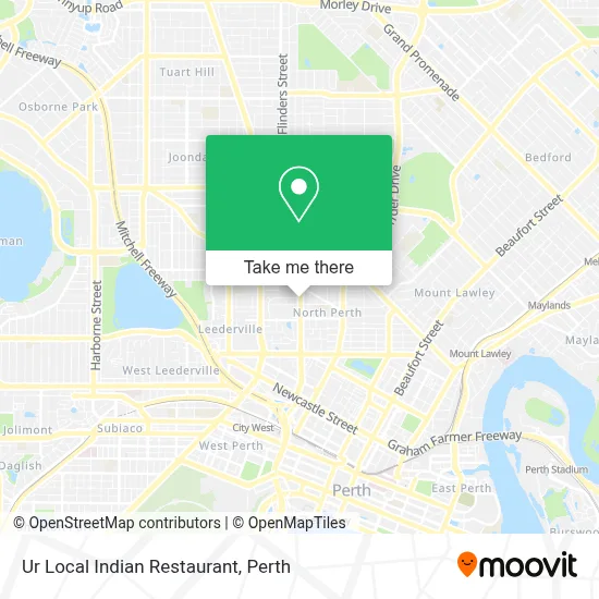 Mapa Ur Local Indian Restaurant