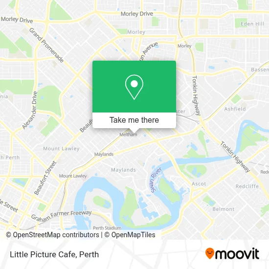 Mapa Little Picture Cafe