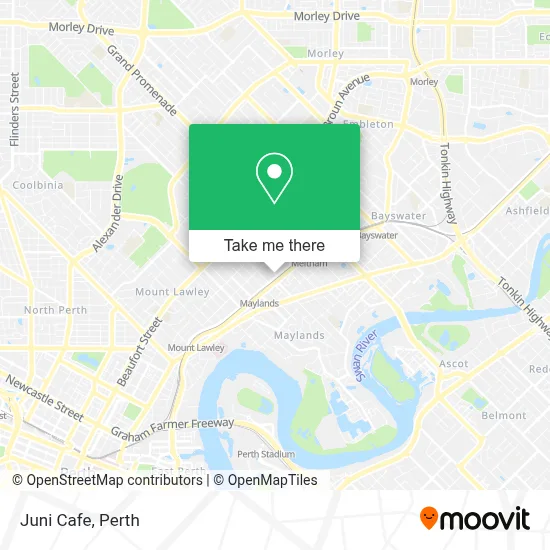 Mapa Juni Cafe