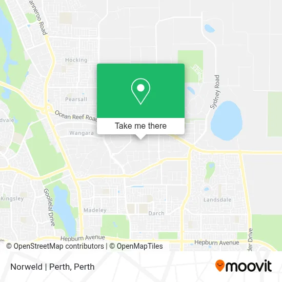 Mapa Norweld | Perth