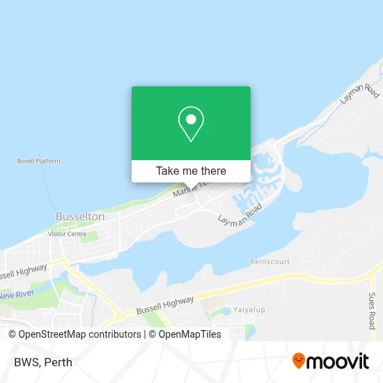 Mapa Bws