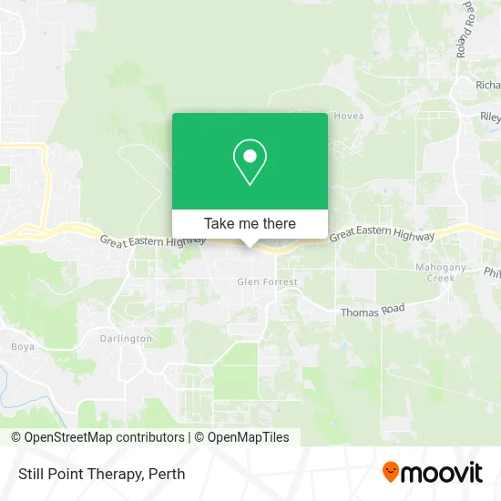 Mapa Still Point Therapy