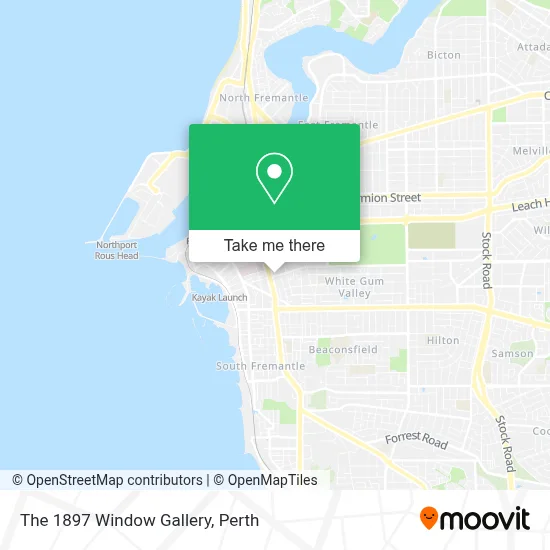 Mapa The 1897 Window Gallery