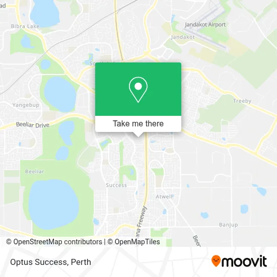 Mapa Optus Success