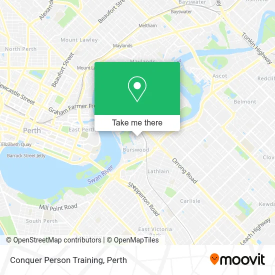 Conquer Person Training map