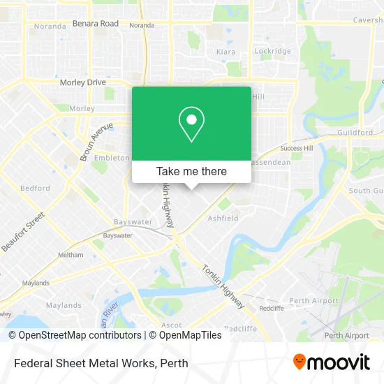 Mapa Federal Sheet Metal Works