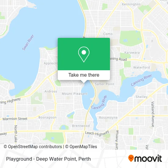 Mapa Playground - Deep Water Point