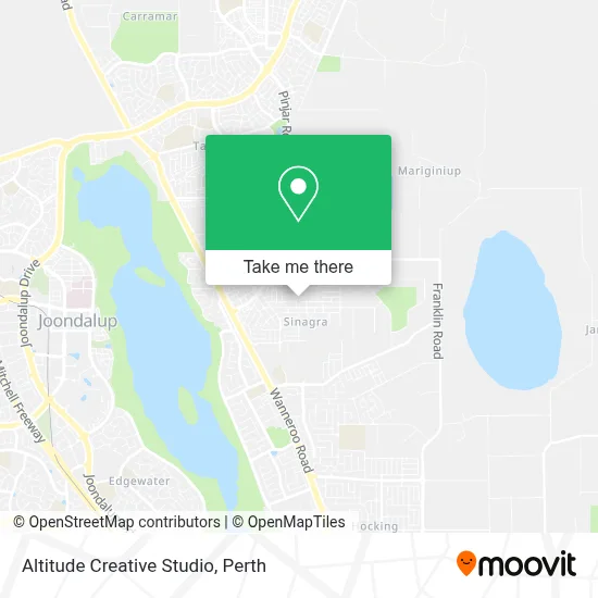 Altitude Creative Studio map