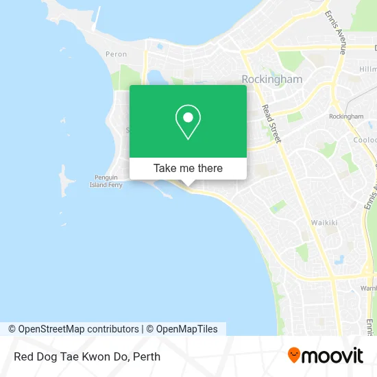 Mapa Red Dog Tae Kwon Do
