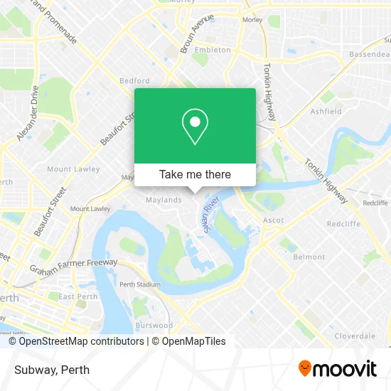 Mapa Subway