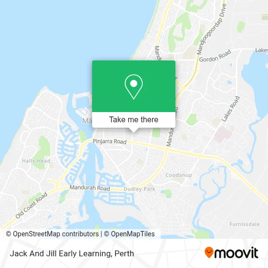 Mapa Jack And Jill Early Learning