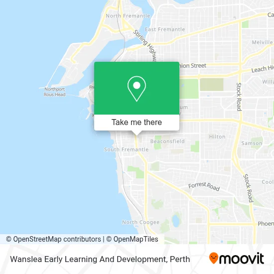 Mapa Wanslea Early Learning And Development