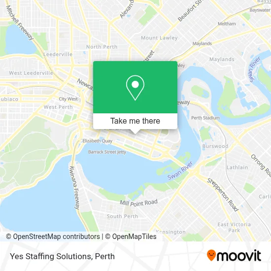 Mapa Yes Staffing Solutions