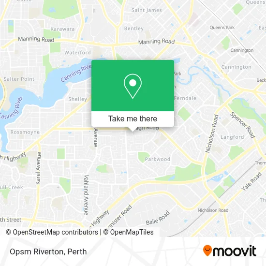 Mapa Opsm Riverton