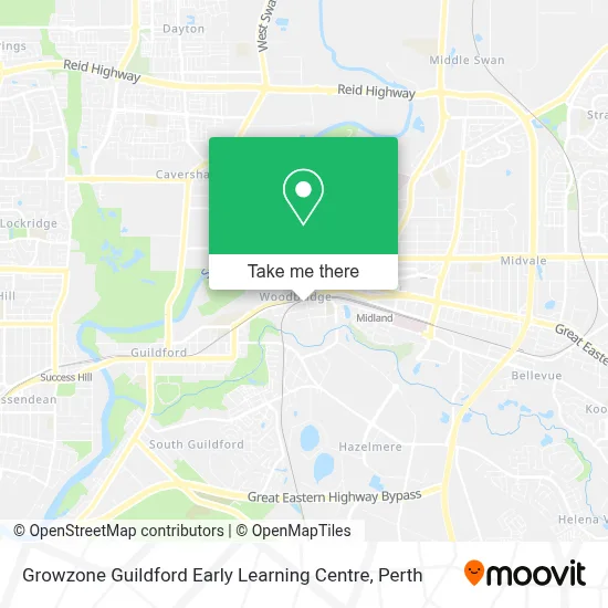 Mapa Growzone Guildford Early Learning Centre