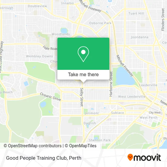 Mapa Good People Training Club