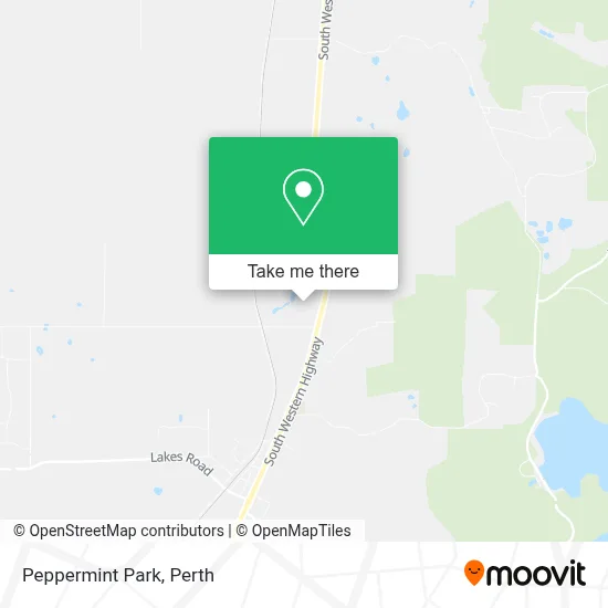 Mapa Peppermint Park