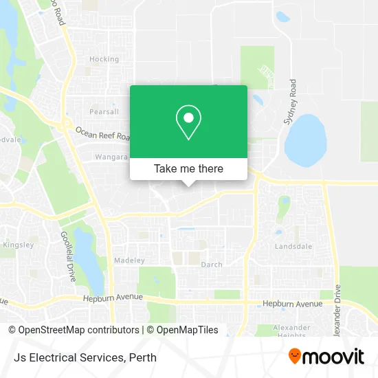 Mapa Js Electrical Services