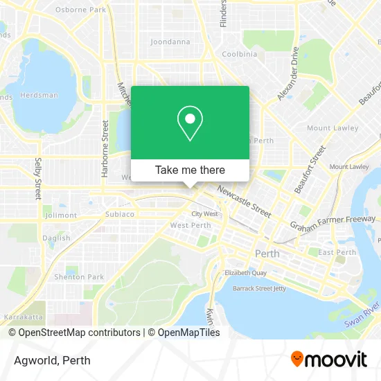 Mapa Agworld