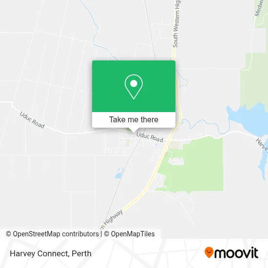 Mapa Harvey Connect