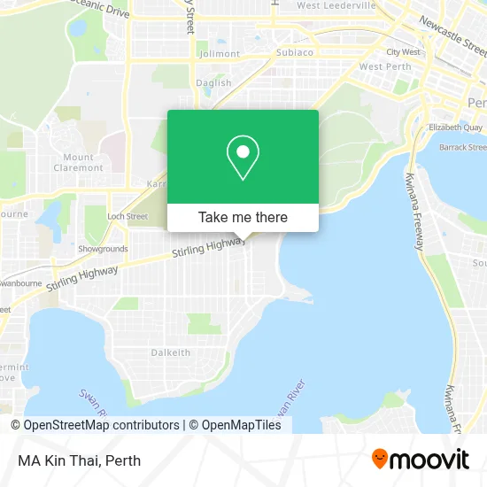 Mapa MA Kin Thai